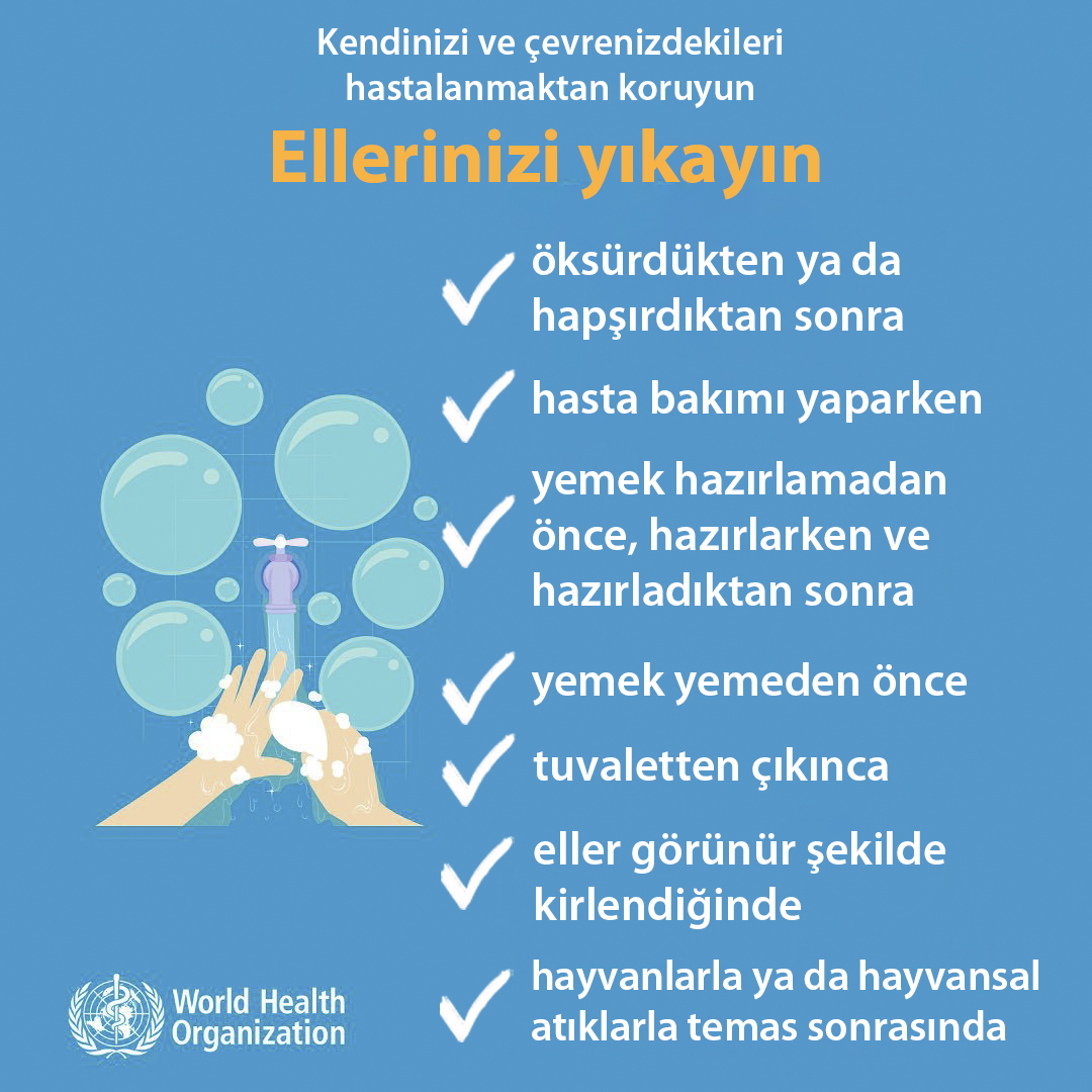 Ellerini yıka