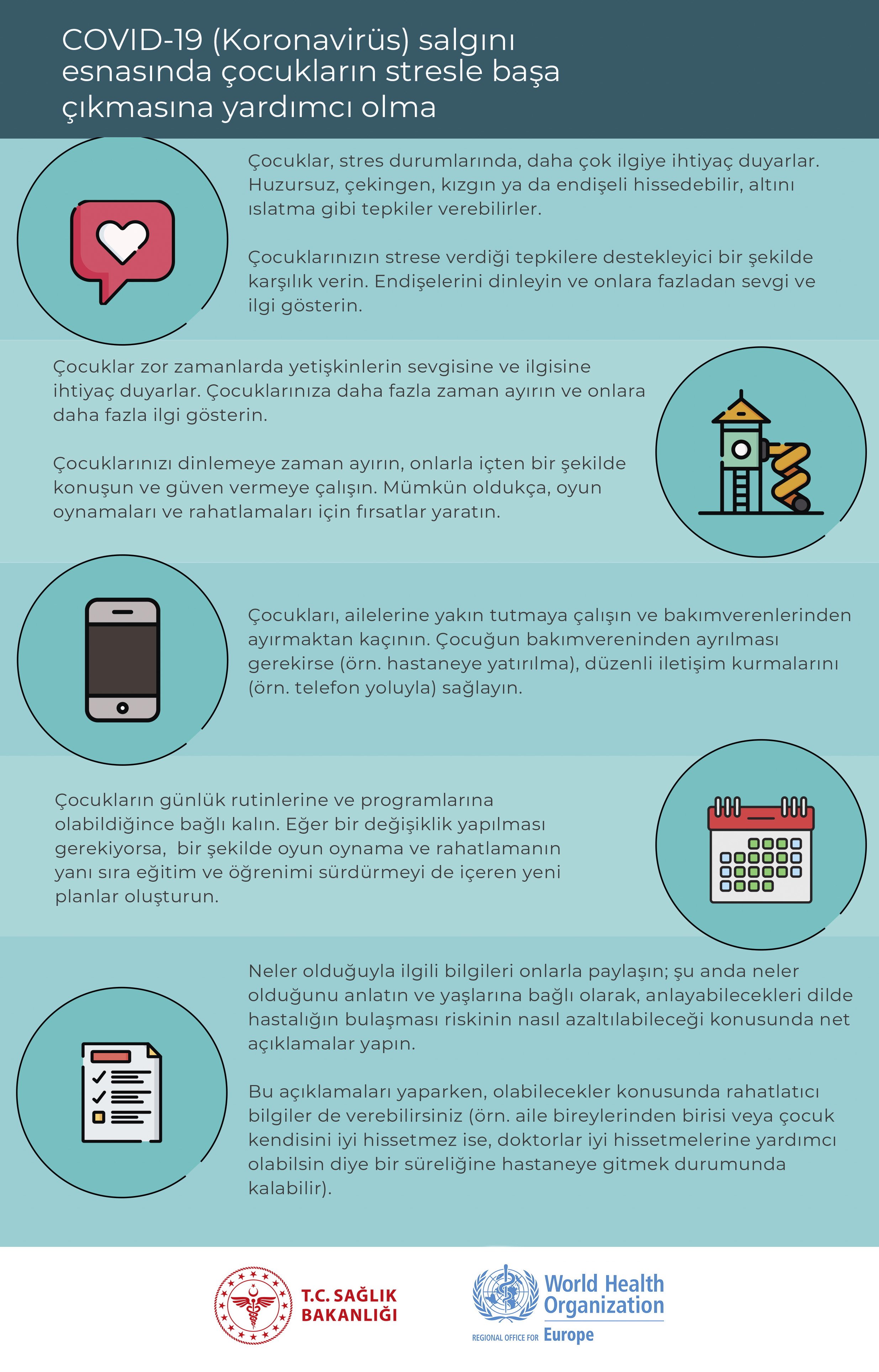 COVID 19 Salgını Sırasında Çocukların Stresle Başa Çıkmasına Yardımcı Olma