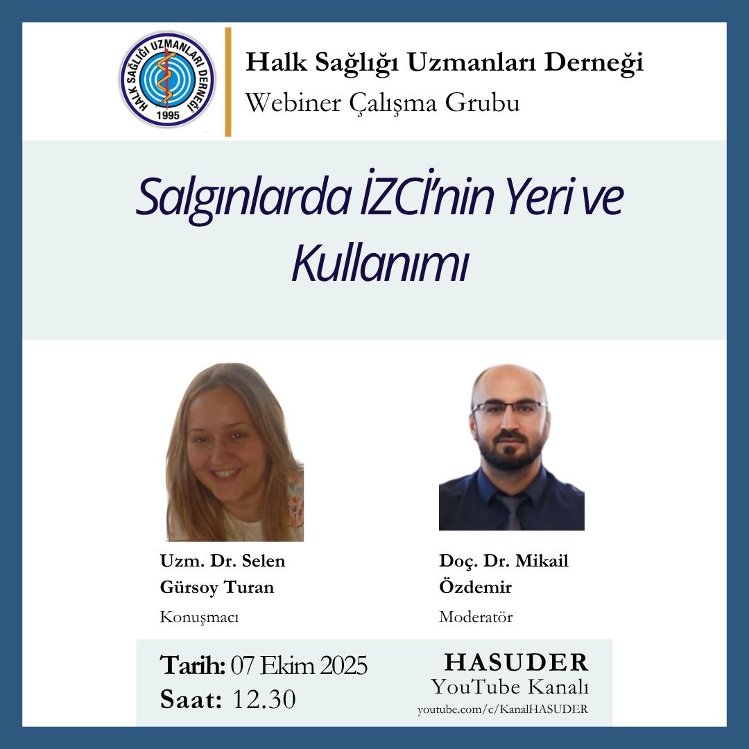 Salgınlarda İZCİ'nin Yeri ve Kullanımı